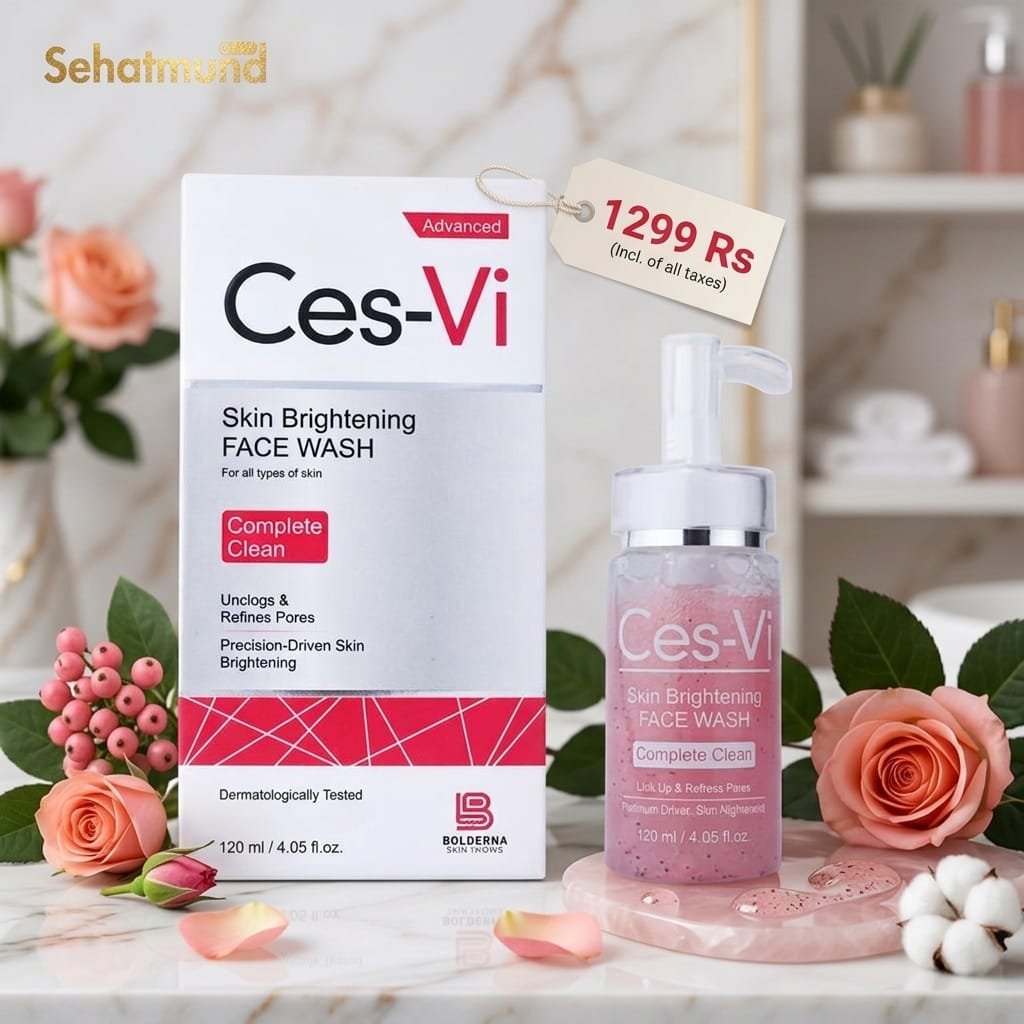 CES-VI SKIN BRIGHTENING FACE WASH - 120ml